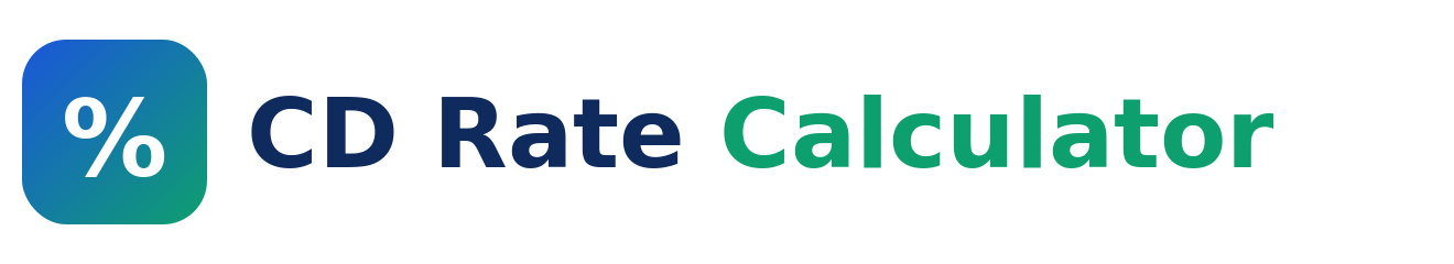 CD Rate Calculator